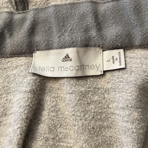 Stella McCartney Adidas Full Zip Gray Hoodie Large - Picture 4 of 8